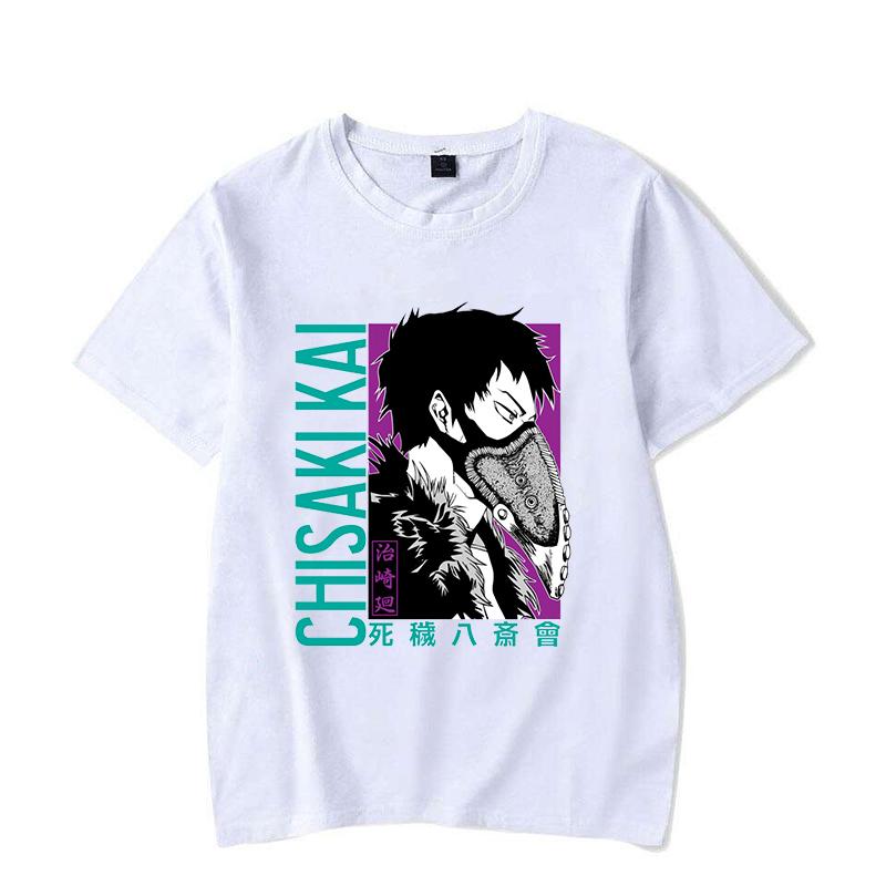 Fashion Anime Chisaki Kai Printed Short Sleeve Anime Chisaki Kai T-Shirt For Women Summer Casual T-Shirts Creative Tops