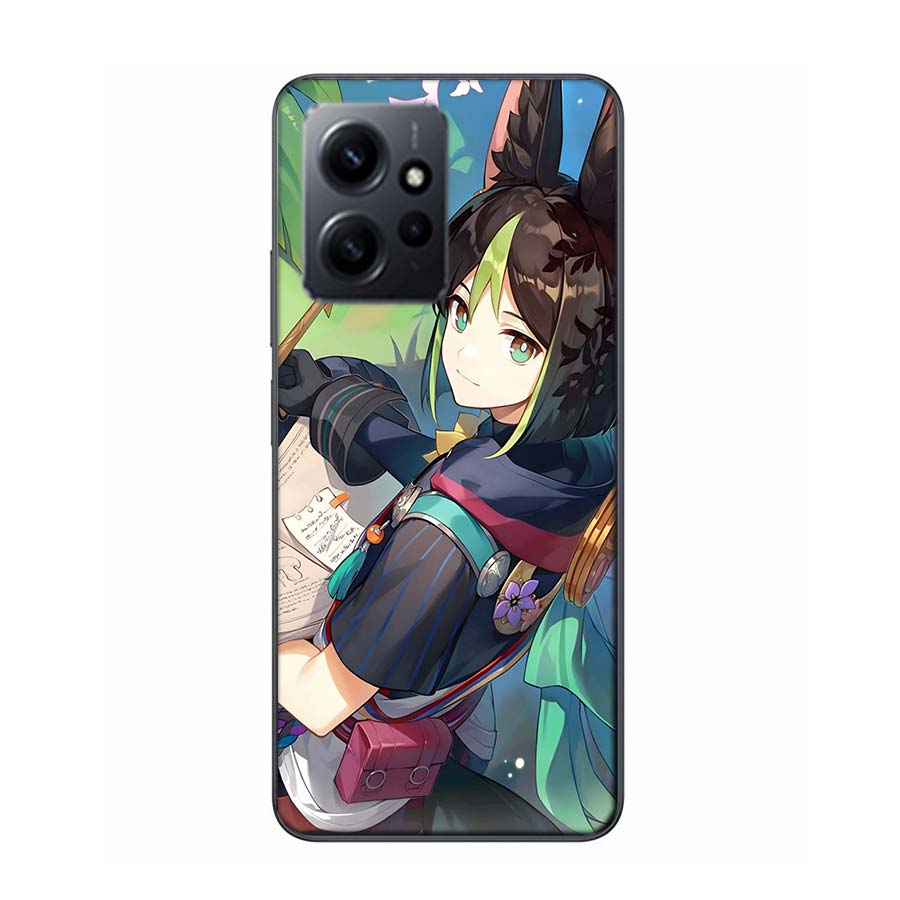 Genshin Impact Tighnari Phone Case For Redmi Note 14 15 Pro 5G 13 12 Pro Plus 11 11T 11E 11S 10 Pro 10S 9 9S Cover Cell Clear TP