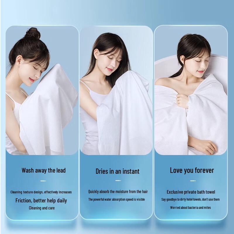 BADIGAO Disposable Travel Bath Towels