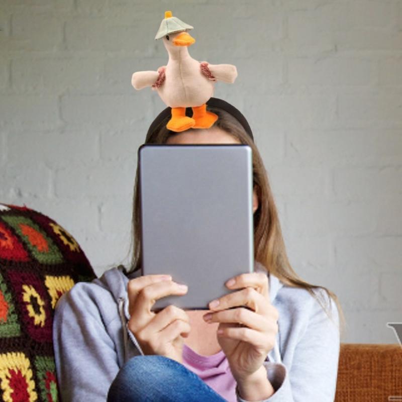 3D-Entenhaarbänder – Foto-Requisiten, auffälliges Haarband, Party-Haarschmuck, lustiges Haarband für Musikfestivals