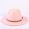 Popular European and American classic simple flat-brimmed top hat men's and women's fashionable and elegant versatile jazz hat top hat