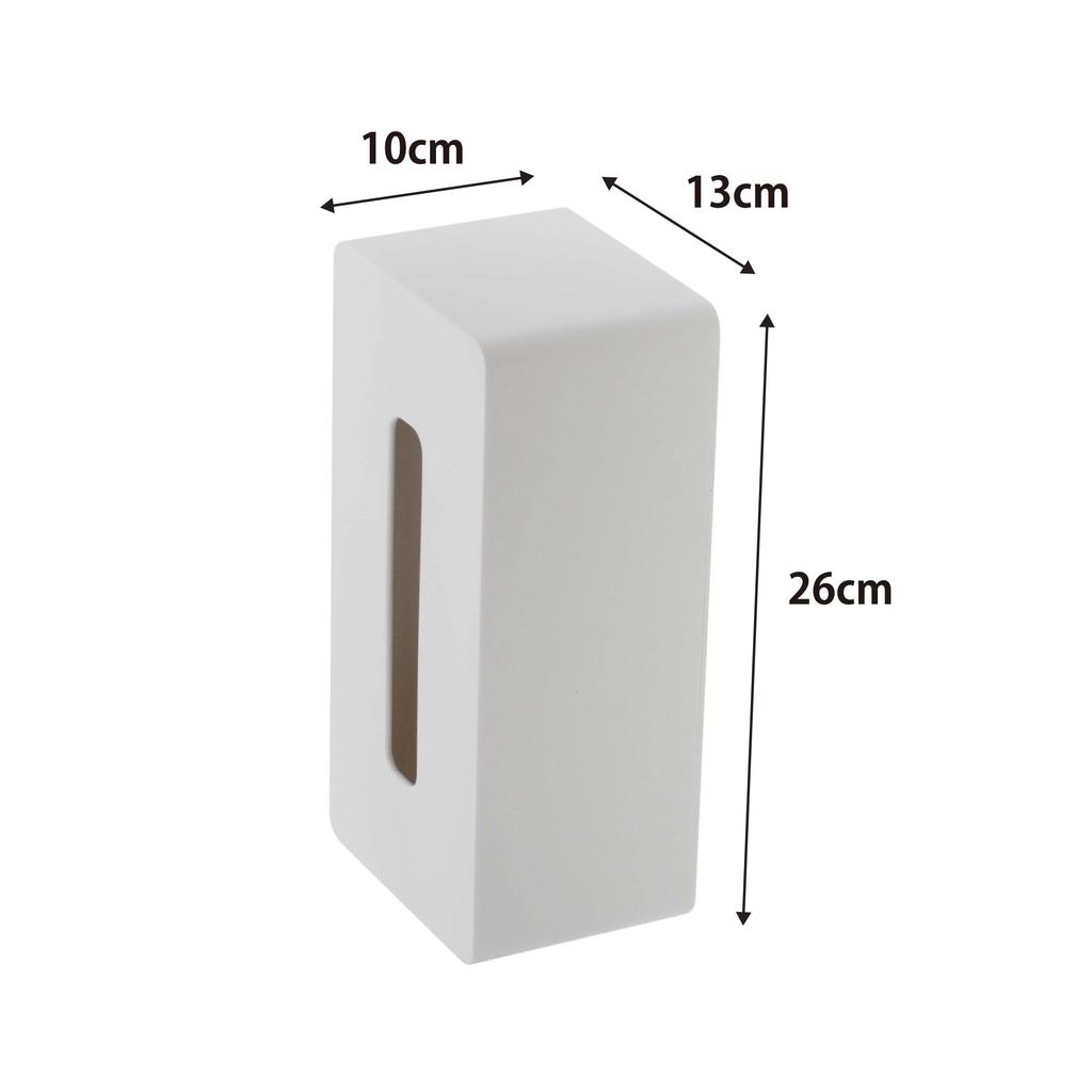 Yamazaki Tower Magnetic Tissue W26 x D13 x Moisturizing Tissue and Kitchen Paper Fits Paper Boxes Up to Includes Dividers Height Product 4001 Case,