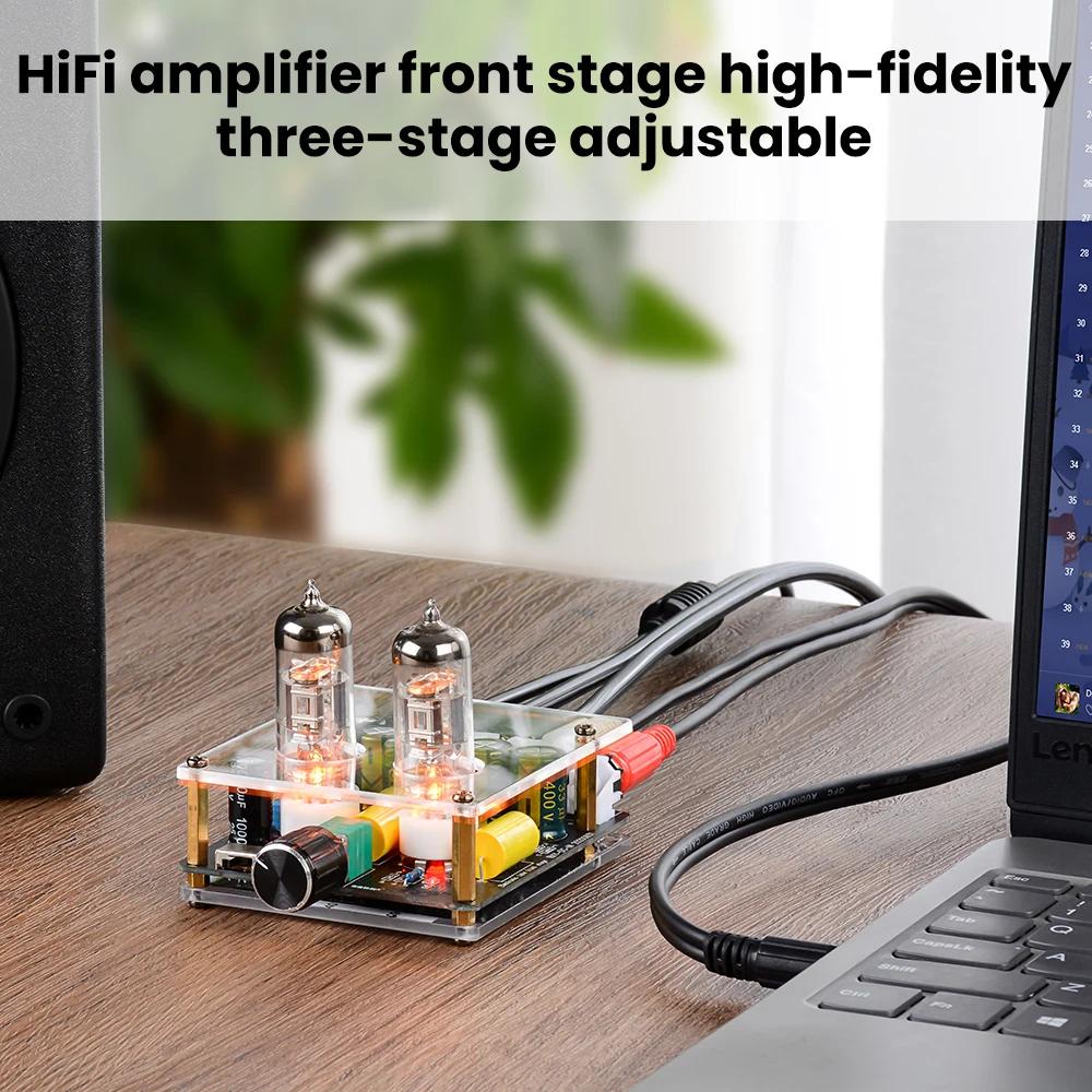 AIYIMA Továbbfejlesztett 6A2 Csöves Előerősítő Erősítők HiFi Előerősítő Csöves Puffer Audio Erősítő Hangszóró Hang Erősítő Házimozi DIY