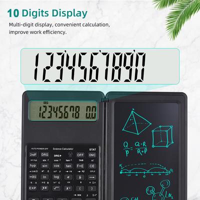 Portable Foldable Calculator Small Scientific Calculating Machine 10 Digits Pocket Size Calculators Office Supplies