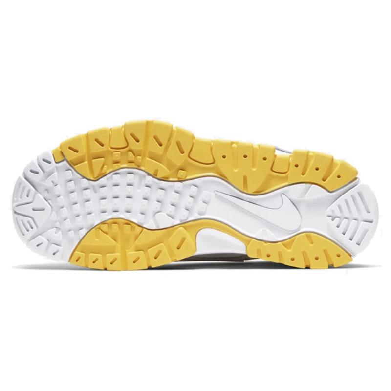 Nike Air Barrage Mid White Chrome Yellow Women's Sneakers CJ9574-100