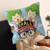 Cute K-Kawaii Dr. Slump Pillowcase Toon Gift Cushion Cover Bedroom Home Sofa Chair Seat Decor Pillow Case