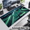 Custom Name Text Mouse Pad Fendt Personalized Desk Pad For Work And Gaming