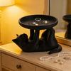 INS Cat Jewelry Tray Cat Shape Mini Key Tray Creative Jewelry Storage Tray  Jewelry Storage