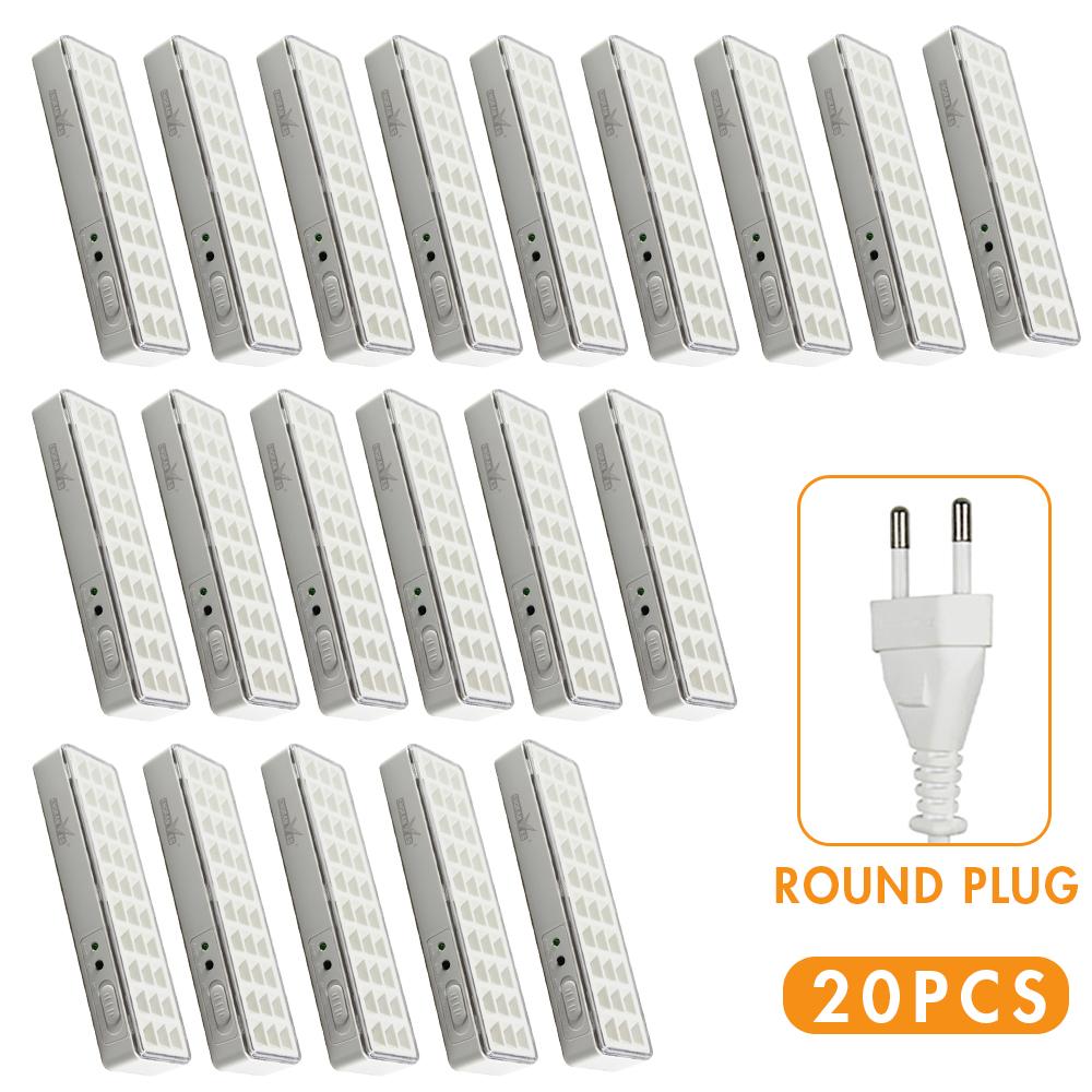 Wholesale 30LED Emergency Light Dimmable Firefighting Lamp Wall-mounted Evacuation Lights Portable Rechargeable Camping Light