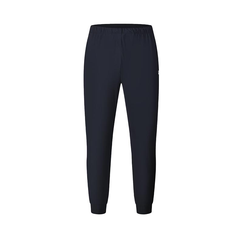 FILA Knitted Sweatpants Men s RD Royal Blue Moderate Cuffed Pants A11M431605FNV 170/80A/M