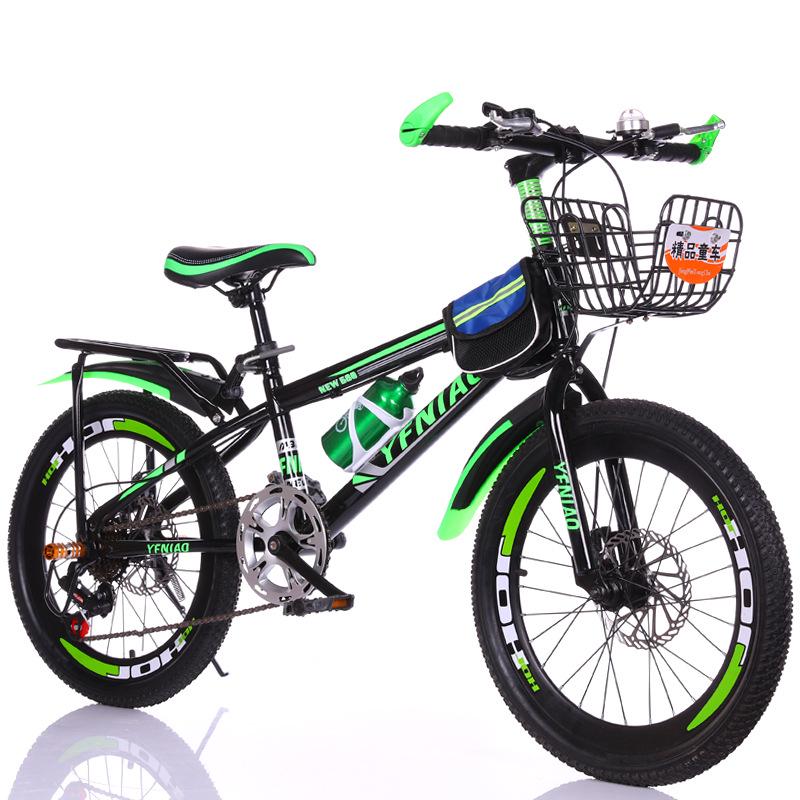 20-22 Inch Mountain Bike for Kids Aged 8-15 - Single/Variable Speed with Disc Brakes