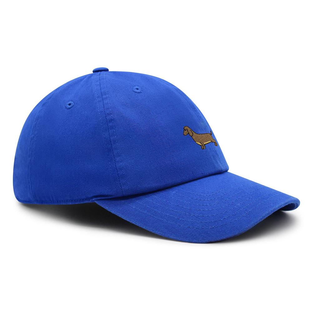 Puppy Dog Dad Hat Dachshund Baseball Cap Cute Embroidered Women Summer Cotton Sun Hat Unisex Trucker Hats