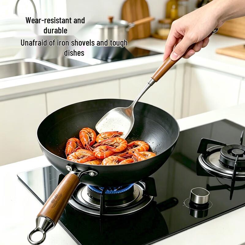 Shenmo Etched Refined Iron Wok