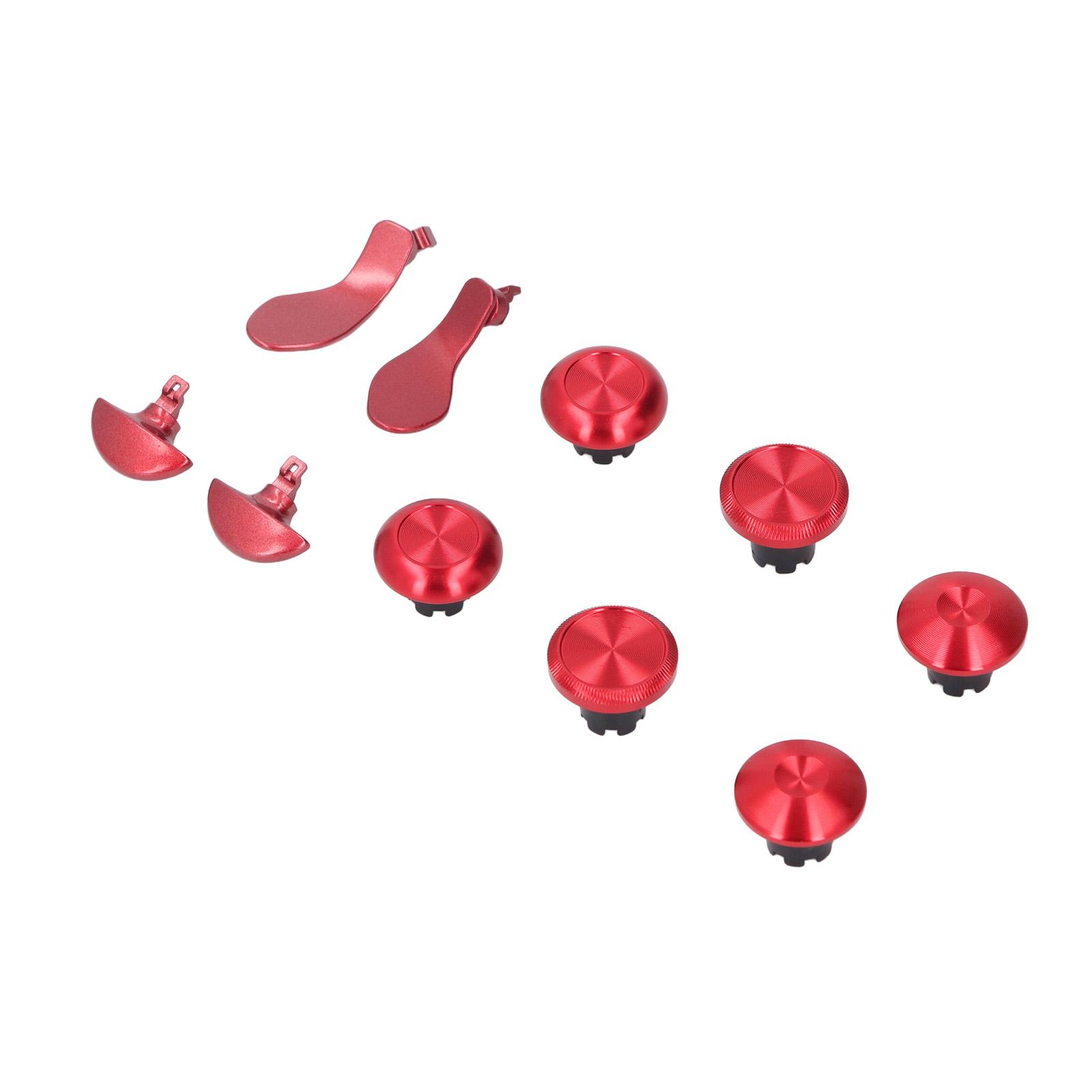 

Набор джойстиков для большого пальца, 6 аналоговых джойстиков, 4 джойстика, текстурированная рукоятка из нержавеющей стали для красный