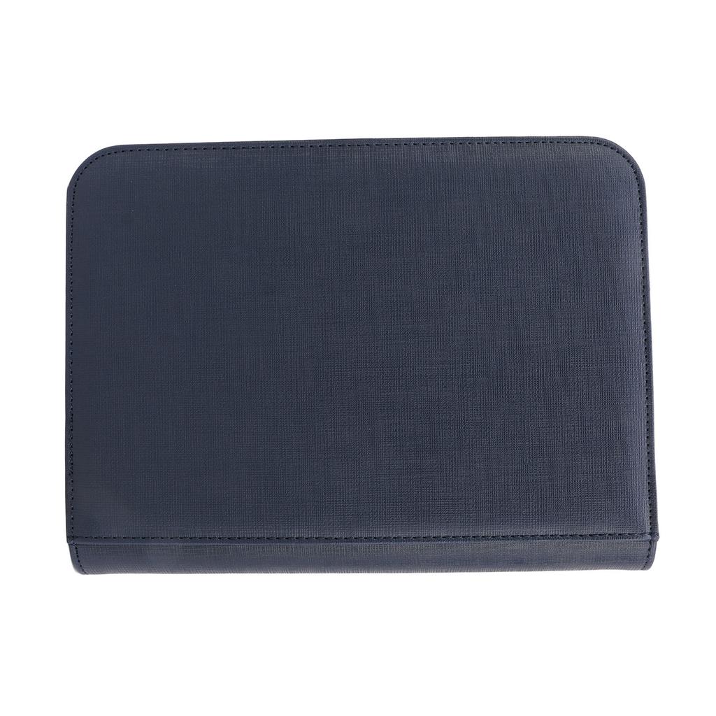 Trading Card Binder 4 Pockets Holds Up to 160 Cards PU Leather Mesh Type Photo Card Storage Book Blue