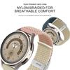 20mm/22mm Strap for Samsung Galaxy watch 6 4 5 pro active 2 Gear S3 braided solo loop bracelet correa Huawei watch GT 2 3 band