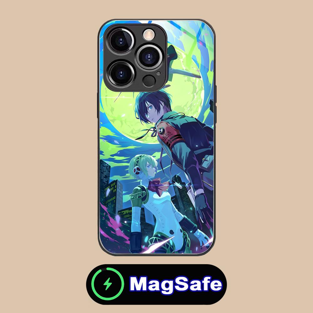 Metaphor ReFantazio Phone Case for iPhone 16 15 14 13 12 11 Pro Max Plus Mini MagSafe Glass Colour Protective Cellphones Cover