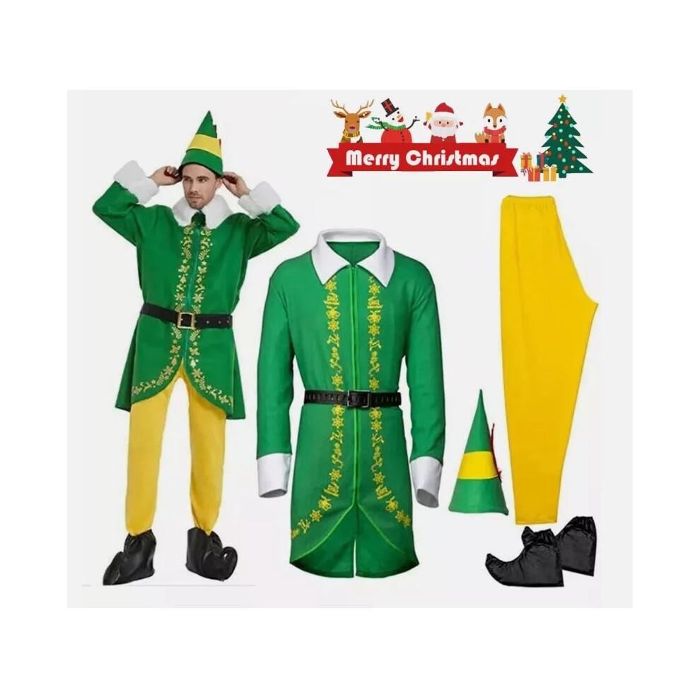 (150 Kind)Weihnachtself-Cosplay-Kostüm, grüne Kleidung, festliche Dekoration, Aufführung