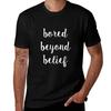 Ruby Redfort Inspired Bored Beyond Belief White TShirt Breathable Basic Cotton TShirt