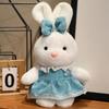 Soft Cartoon Rabbit Plush Toys Pretty Plush Elephant Doll Elegant Soft Fluffy Doll  Home Decoration