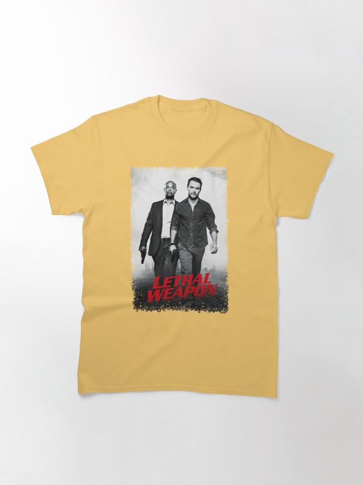 Lethal Weapon Action Movie American Police Motivational Lethal Weapon Buddy Cop Retro Wave Classic T-Shirt