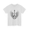 Winged Electric Guitar T-Shirt | Rock Music Tee