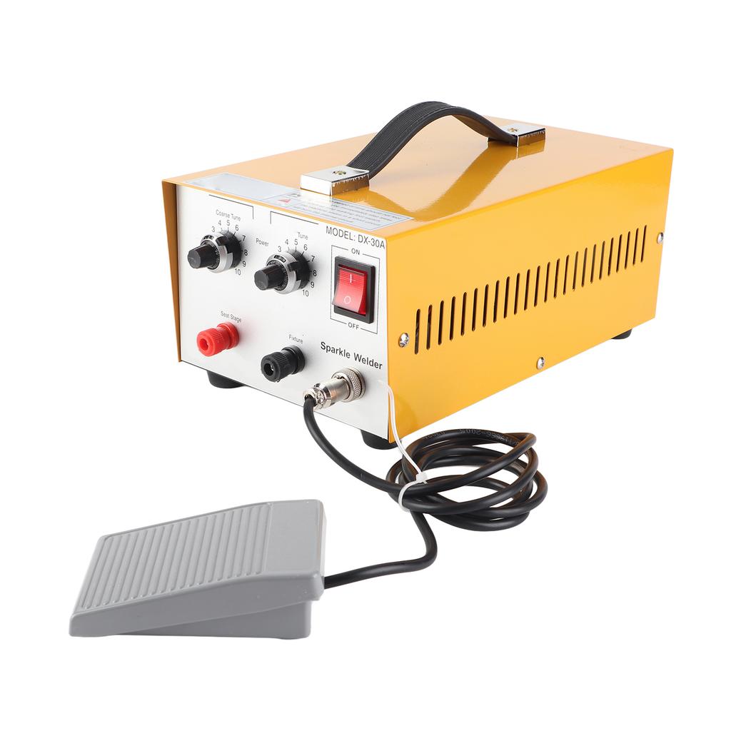 30A Jewelry Spot Welding Machine Gold Silver Spot Welder Professional Jewelry ToolEU Plug 220V