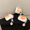 Applicable To Apple Bluetooth Headset Cover, Protective Cover Airpods4 Three-Dimensional Bread Pendant Airpodspro2 Creative
