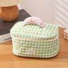 Korean Makeup Bag with Large Capacity Travel Organizer High Beauty Cosmetic Bag Cute Portable Storage Bag Travel Essentials LIJI