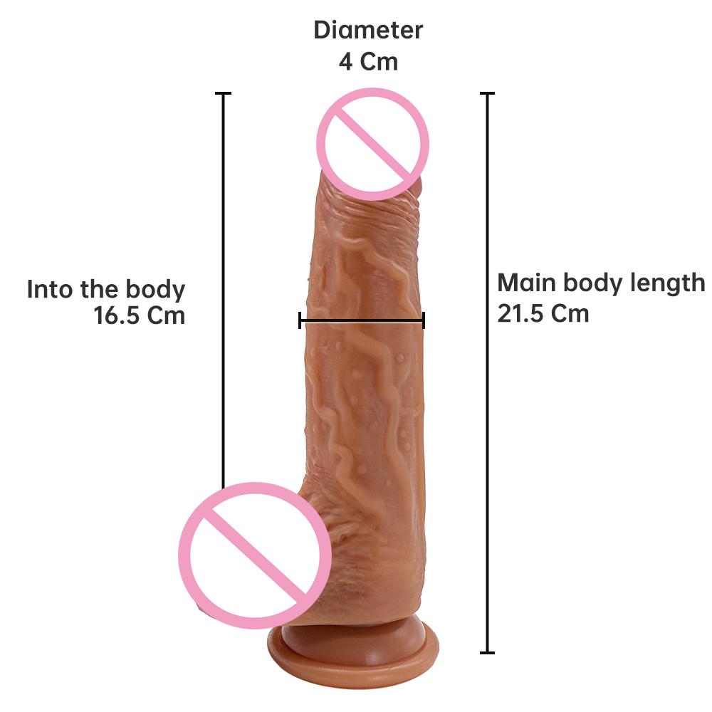 Realistische Vibrator Dildo Künstliche Penis Silikon Arsch Masturbation Mit Saugnapf Geschlechtsverkehr Werkzeuge Sex Spielzeug Für