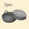 2Pcs Silicone Coasters for Car Non-Slip Heat-Resistant Durable Eco-Friendly Spill-Proof Fits Most Cup Holders Cup Holders 5