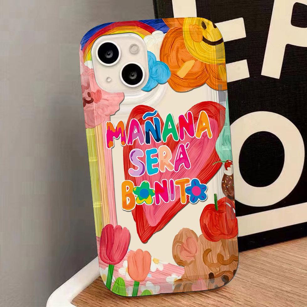 Karol G Manana Shota New Phone Case for Vivo Y17s Y78 Y77 Y36 Y35 Y02s V40 V29 V27 S15 4G 5G Pro Airbag Anti Fall Clear Back