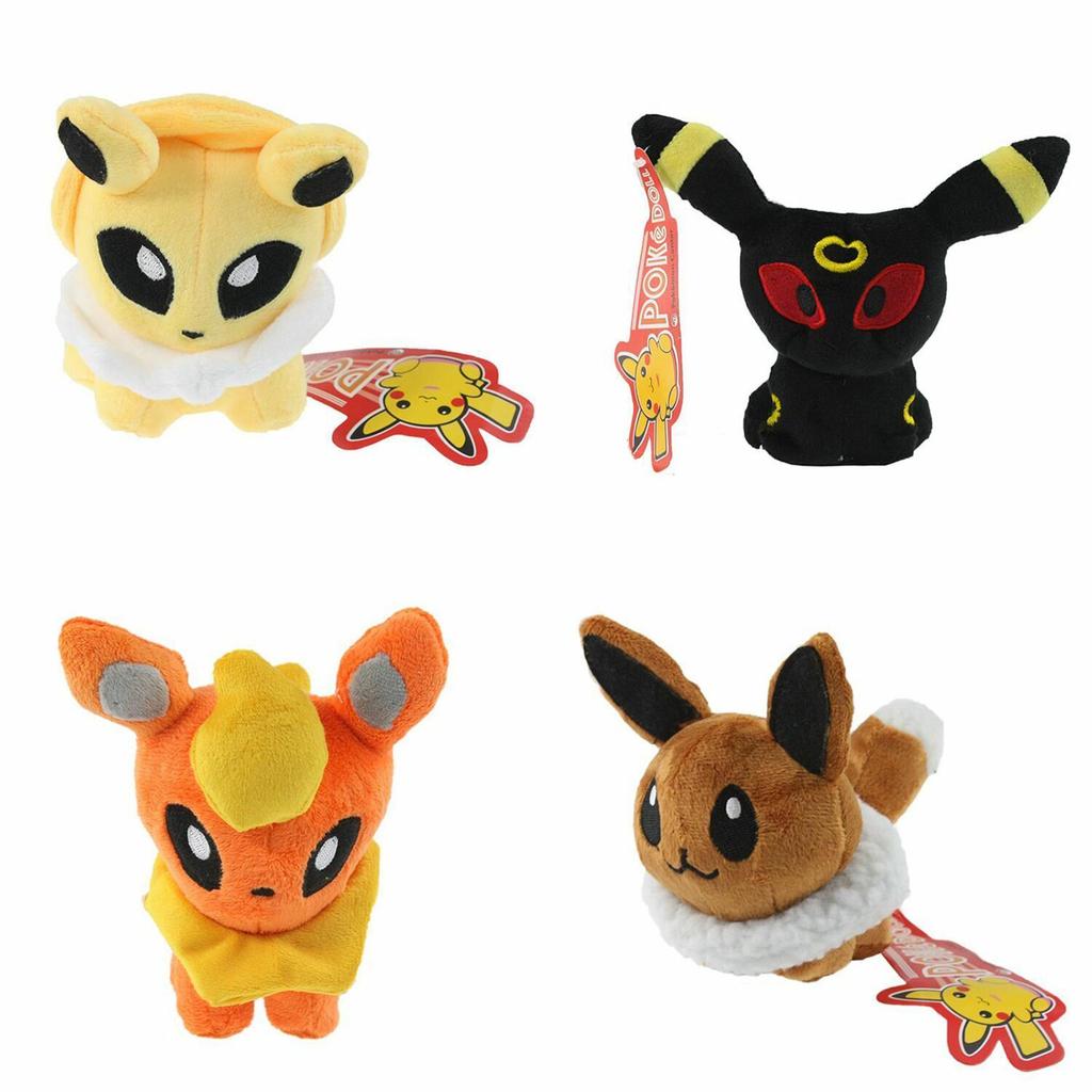 Entzückende Mini 5'' Pokemon Plüschtier Puppenkollektion mit dem niedlichen Evoli und seinen Freunden