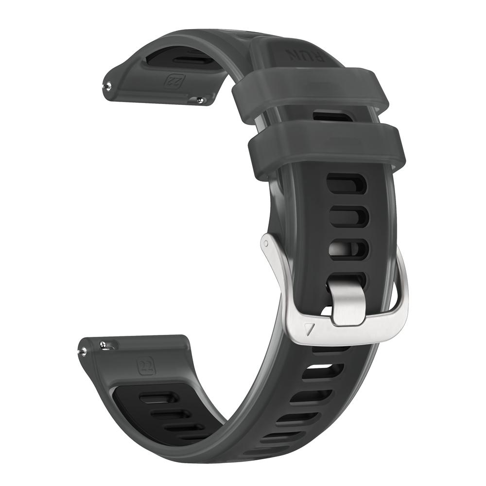 

20 мм 22 мм полупрозрачный силиконовый ремешок для Garmin Forerunner 570 47 42 мм Ремешок для Garmin Forerunner 165/265/255 Браслет Ремешок для часов 20mm чёрный