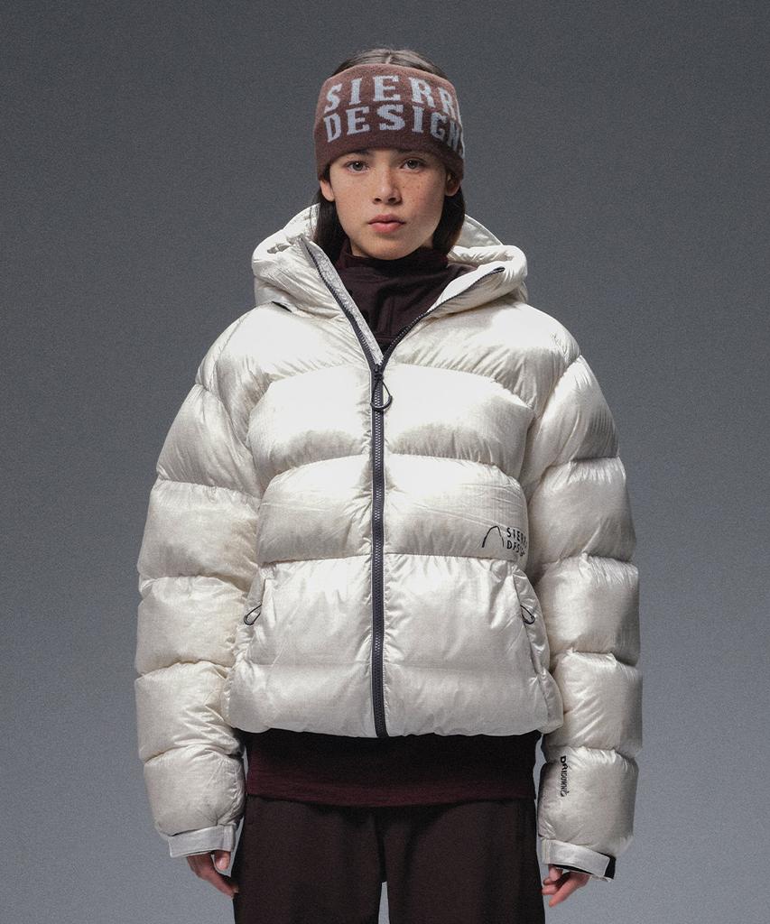 Sierra Designs Stargazer Cordura Goose Down Jacket Ivory