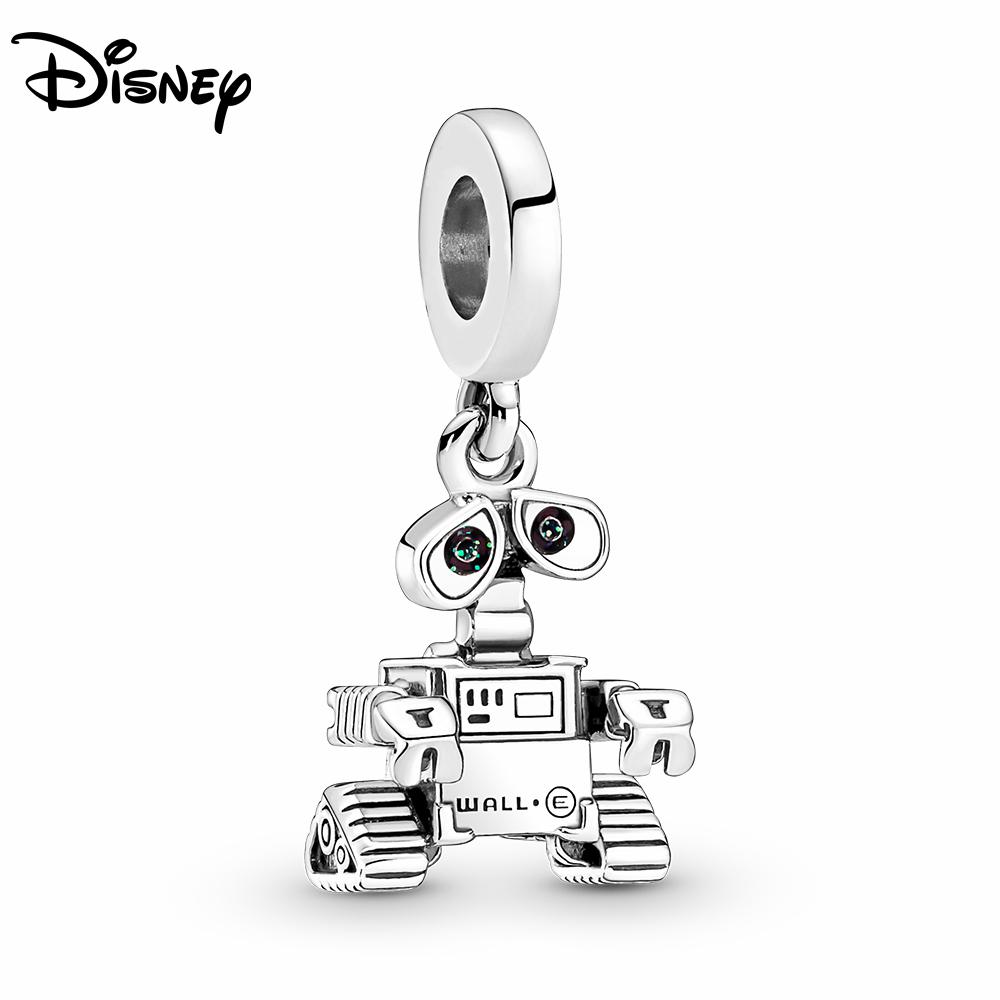 925 Silver Pendant Mickey Winnie Cute Series Charms Beads Fit Bracelet Necklace Women DIY Festival Luxury Jewelry Gifts