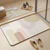Cute Little Bear Anti-slip Diatom Mud Bathroom Mat - Water Absorbing Floor & Shower Foot Mat 