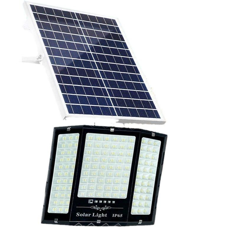 HuiXiang Solar Floodlight: Three-Sided Waterproof Outdoor Lamp with Remote Control