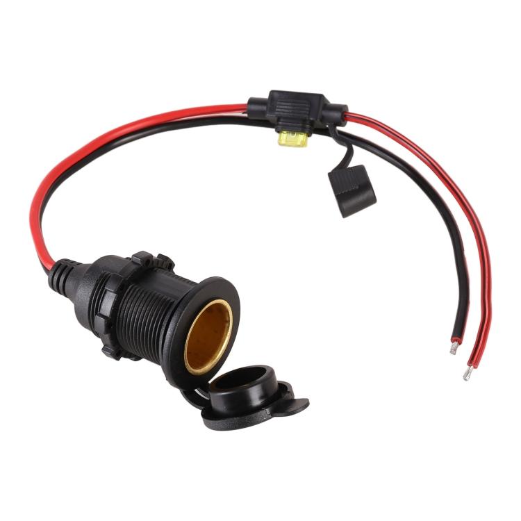 

Car Cigarette Lighter Female Socket Plug Connector with Cover