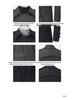 Korean Style Men's Autumn/Winter Double-Breasted Wool Coat with Shoulder Badge