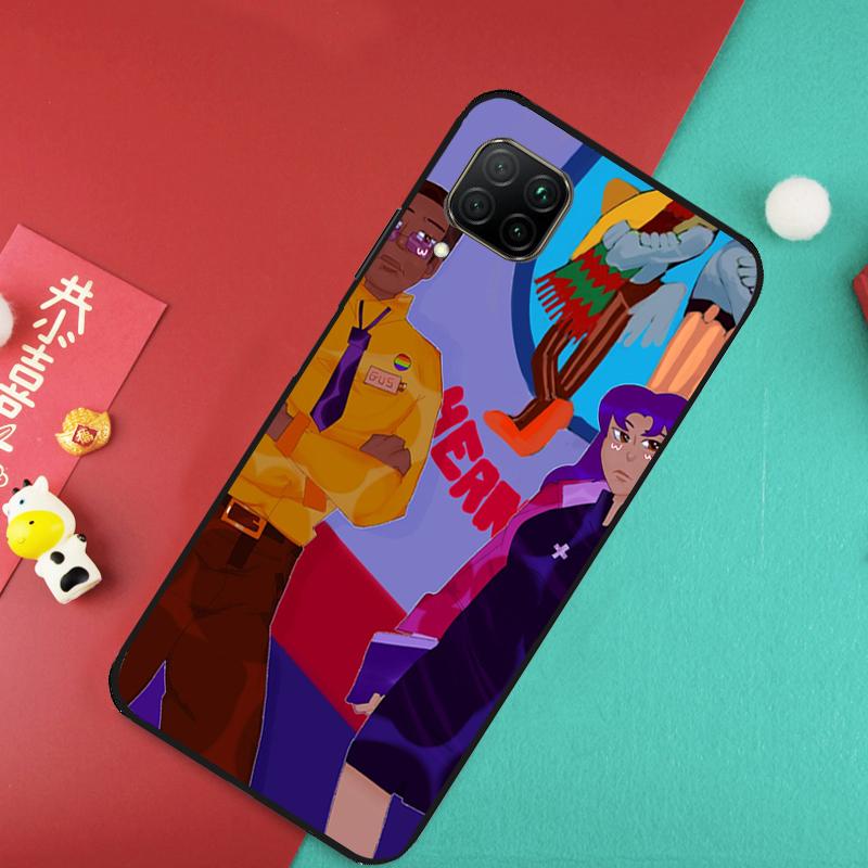 

Misato and Gus For Huawei Nova 12S 9 10 SE 7i 8i 11i 12i Y60 Y61 Y70 Y72 Y73 Y90 Y91 P20 P30 P40 Lite Case Nova 9 SE