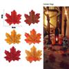 50Pcs Artificial Silk Maple Leaf Autumn Fake Leaves Garland Maple Leaves Vine Thanksgiving Halloween Wedding Party Decor