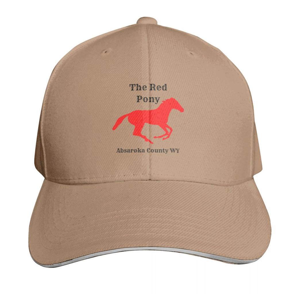 The Red Pony Absaroka County Baseball Cap Thermal Visor hats for Unisex Golf Cap Military Cap Unisex Golf Unisex Womens