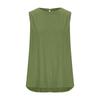 2024 Women's Plus Size Sleeveless Cotton-Linen Casual Top