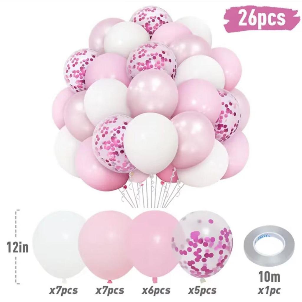 38/50pcs Confetti Latex Balloons Birthday Party Decoration Wedding Decor Baby Shower Globos Clear Air Balloons Valentine'S Day