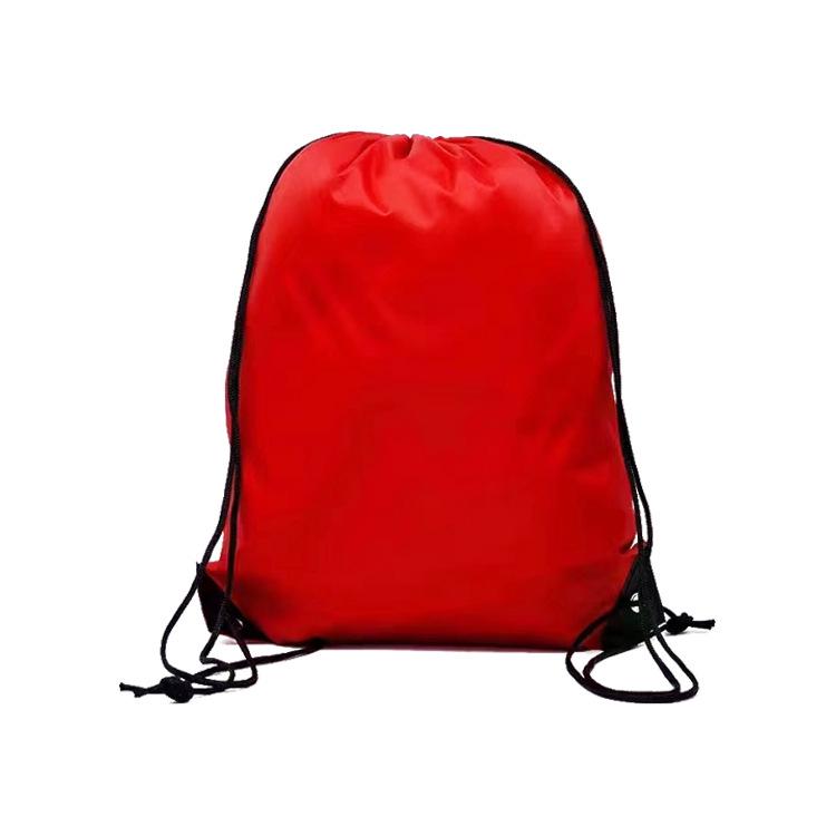 Spot Polyester Outdoor Drawstring Backpack - Small Batch Printing