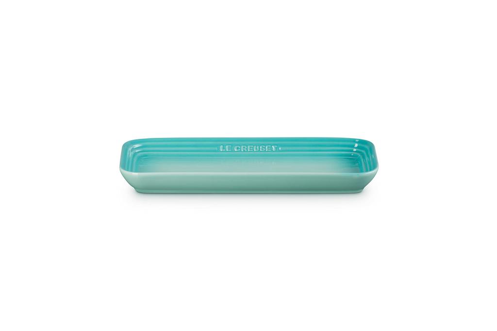 Le Creuset Le Rectangular Plate 25cm Cool Mint
