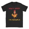 Streetwear TShirt Don Shoot Game Arc Raiders Chicken Meme Novelty TShirts  Cotton Tee Shirt for Men Y2K Short Sleeve Clothing