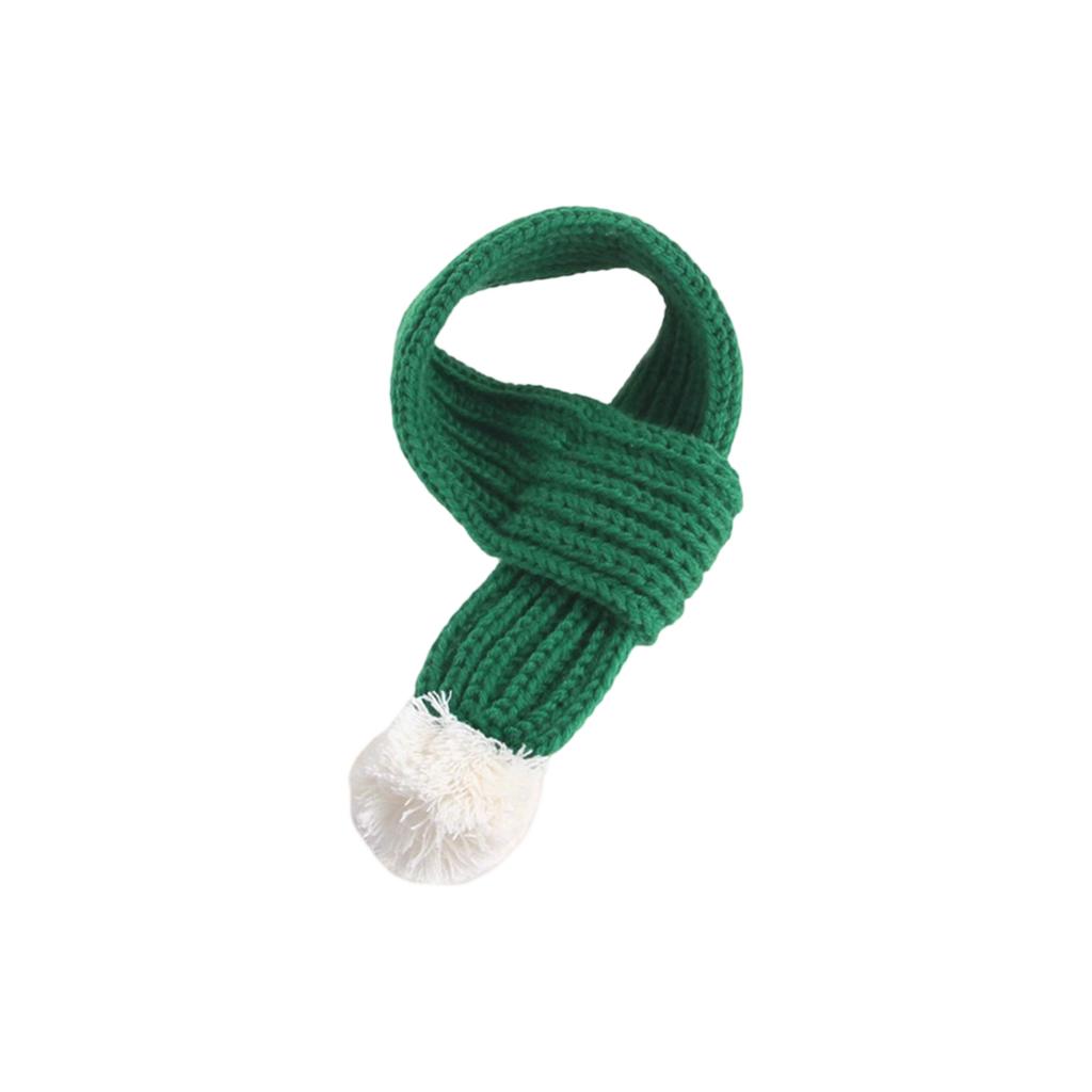 New Pet Christmas Knitting Scarf Pet Dog Fashion Christmas Holiday Outfit Christmas Dress Up Costume For Small Dogs