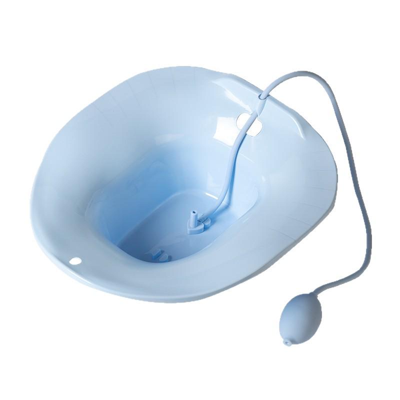 Squat-Free Bidet Sitz Bath Basin for Elderly, Postpartum & Pregnant Women, Male & Female Care.